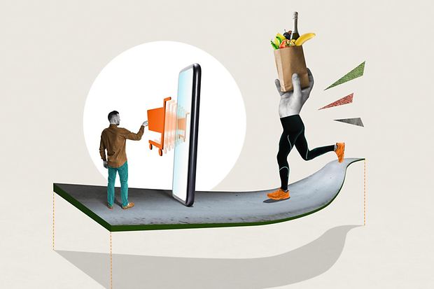 WirtschaftsForum 04-2023: Concept of food delivery. (nicht barrierefrei, PDF-Datei)