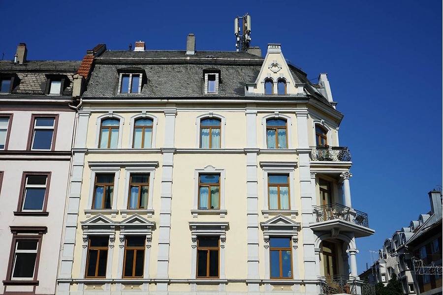 Alte Gebäudefassade